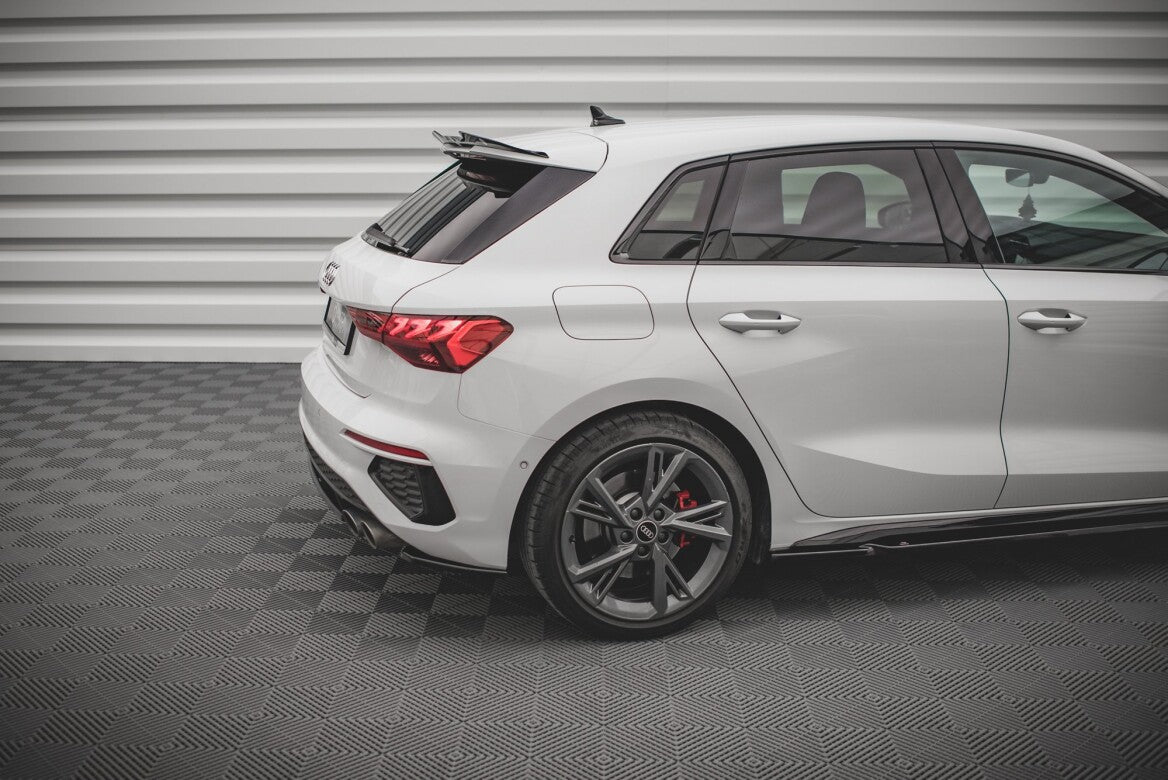 Heck Ansatz Flaps Diffusor V.1 für Audi S3 8Y Maxton Design