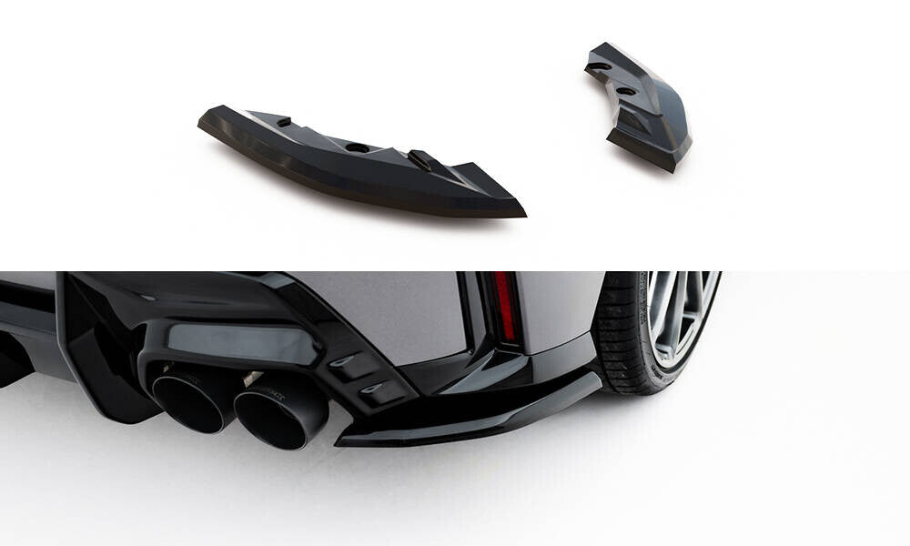 Heck Ansatz Flaps Diffusor V.1 für BMW M135i F70 Maxton Design