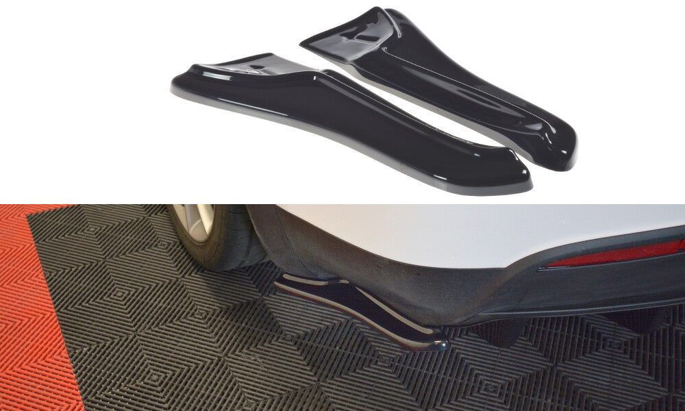 Heck Ansatz Flaps Diffusor V.1 für TESLA MODEL X Maxton Design
