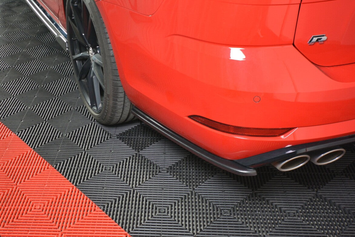 Heck Ansatz Flaps Diffusor V.1 für VW GOLF 7 R VARIANT FACELIFT Maxton Design