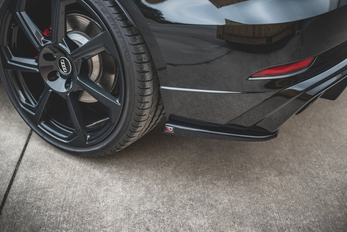 Heck Ansatz Flaps Diffusor V.2 für Audi RS3 8V Sportback Facelift Maxton Design