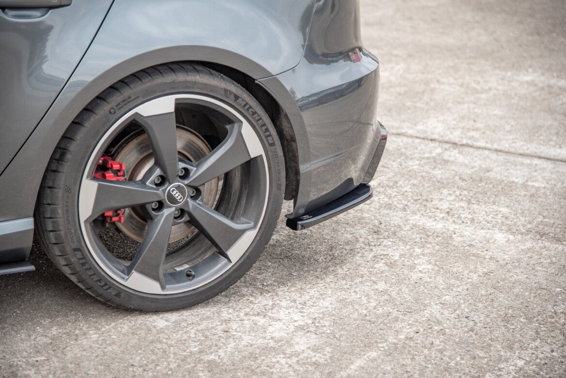 Heck Ansatz Flaps Diffusor V.2 für Audi RS3 8V Sportback Maxton Design