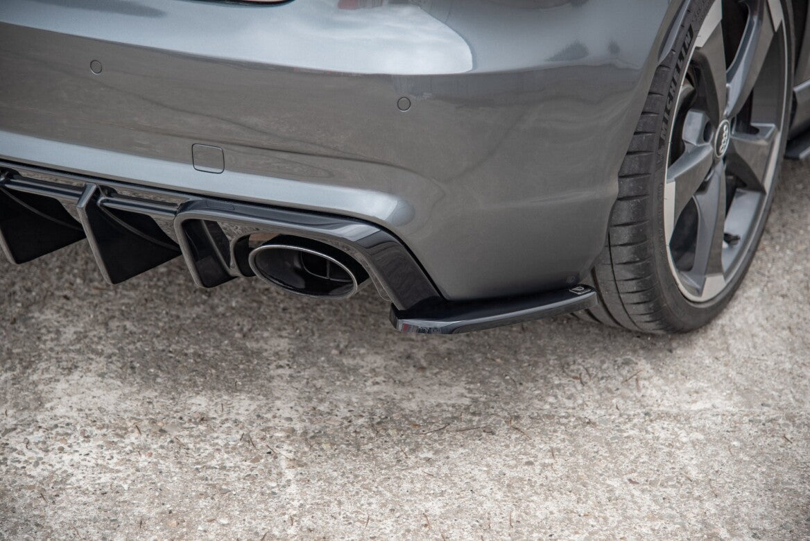 Heck Ansatz Flaps Diffusor V.2 für Audi RS3 8V Sportback Maxton Design