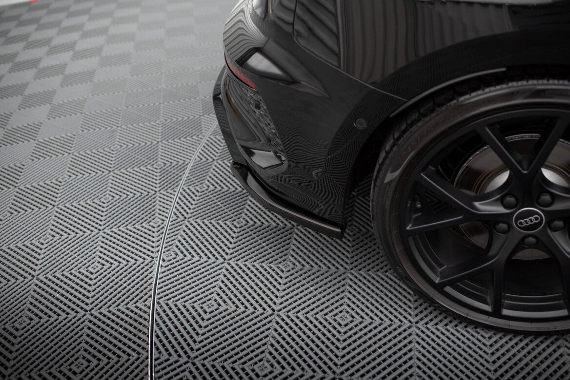 Heck Ansatz Flaps Diffusor V.2 für Audi RS3 Sportback 8Y Maxton Design