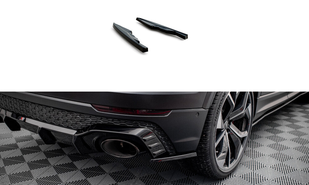 Heck Ansatz Flaps Diffusor V.2 für Audi RSQ8 Maxton Design