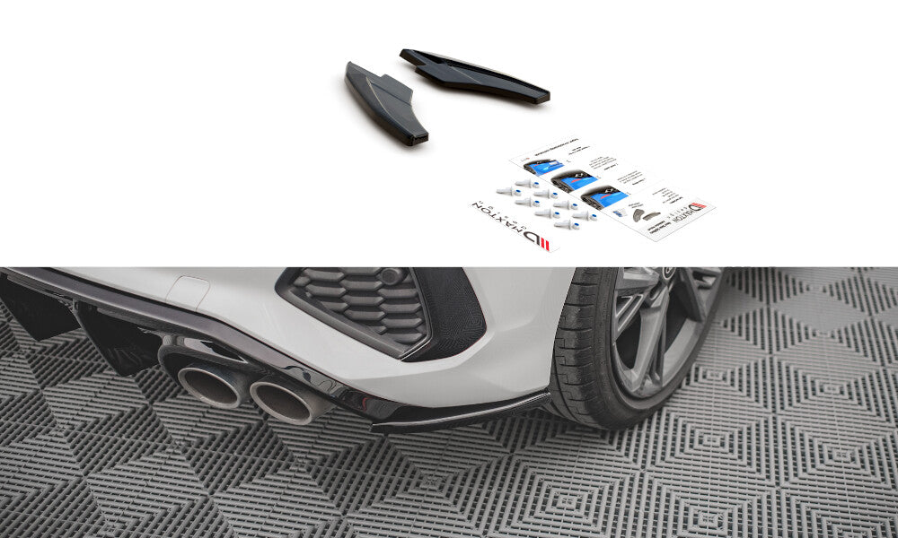 Heck Ansatz Flaps Diffusor V.2 für Audi S3 8Y Maxton Design