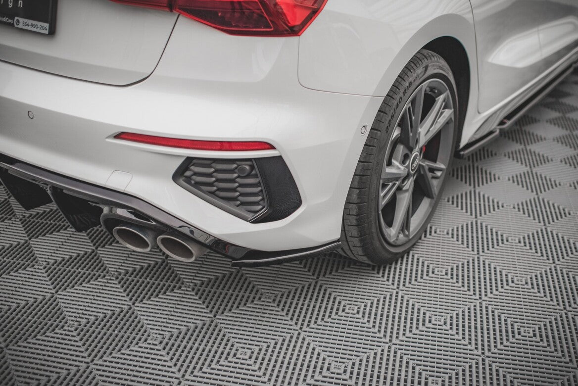 Heck Ansatz Flaps Diffusor V.2 für Audi S3 8Y Maxton Design