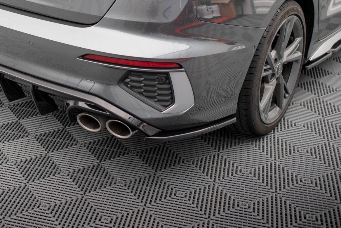 Heck Ansatz Flaps Diffusor V.2 für Audi S3 Limousine 8Y Maxton Design