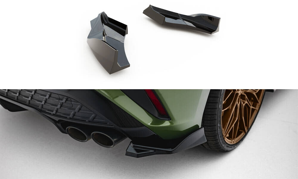 Heck Ansatz Flaps Diffusor V.2 für Audi S3 Sportback Facelift Maxton Design