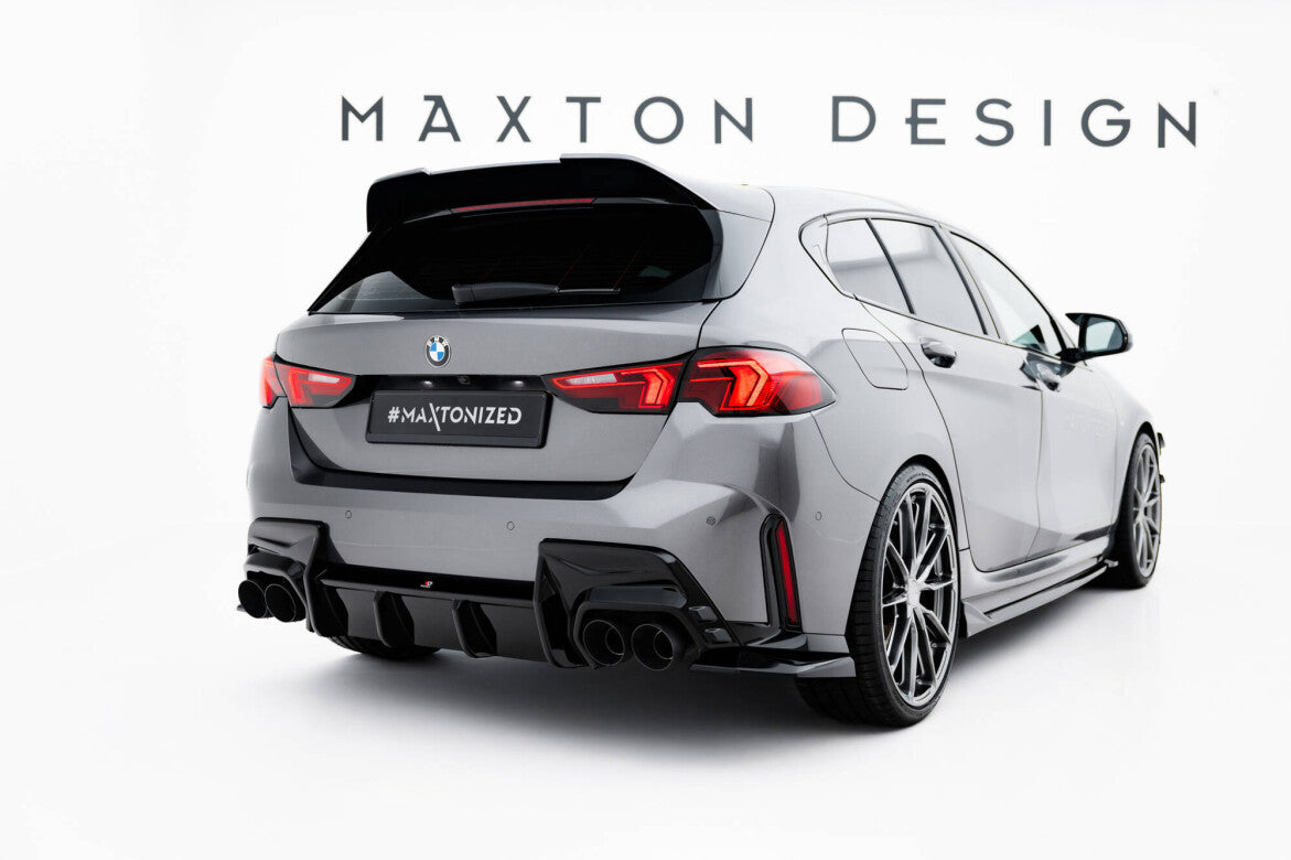 Heck Ansatz Flaps Diffusor V.2 für BMW M135i F70 Maxton Design