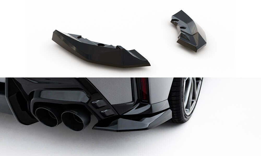 Heck Ansatz Flaps Diffusor V.2 für BMW M135i F70 Maxton Design