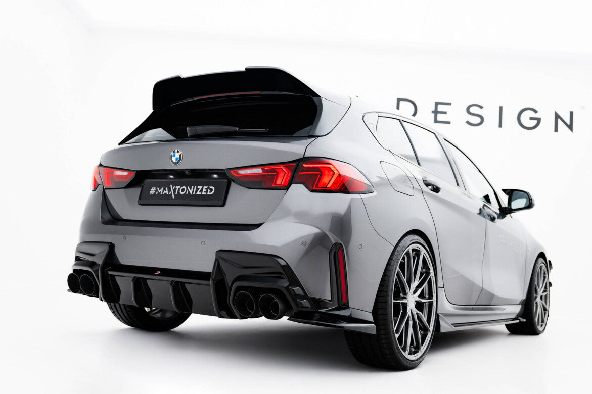 Heck Ansatz Flaps Diffusor V.2 für BMW M135i F70 Maxton Design