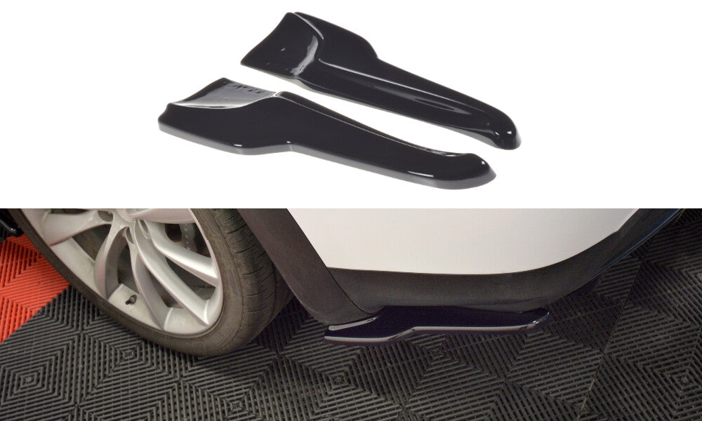 Heck Ansatz Flaps Diffusor V.2 für TESLA MODEL X Maxton Design