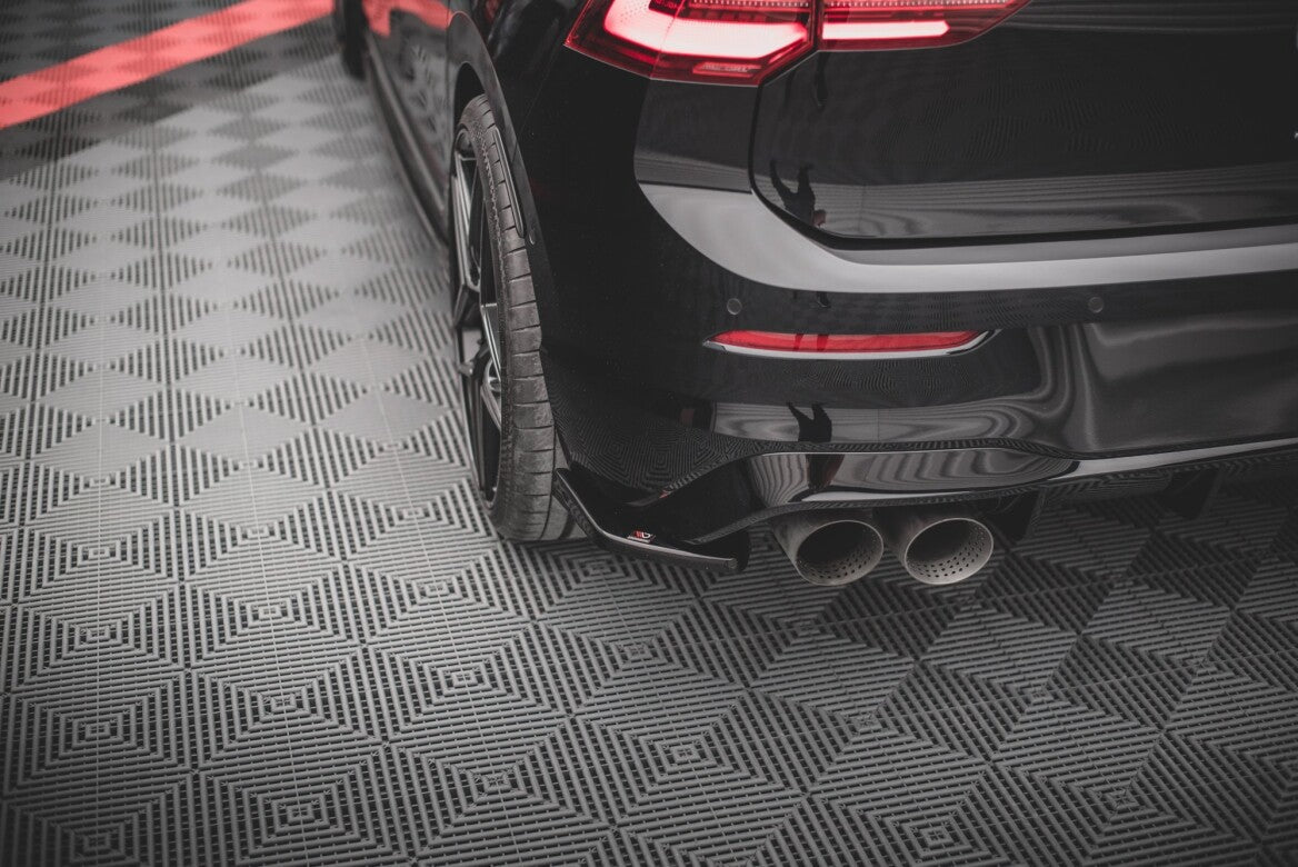 Heck Ansatz Flaps Diffusor V.2 für VW Golf R Mk8   Maxton Design