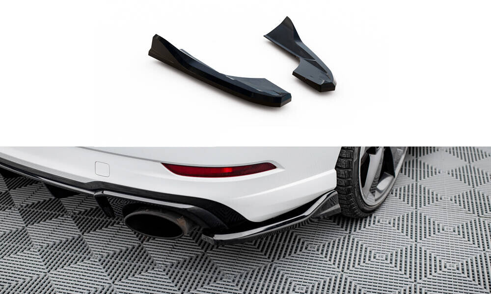 Heck Ansatz Flaps Diffusor V.3 für Audi RS3 Limousine 8V Facelift Maxton Design