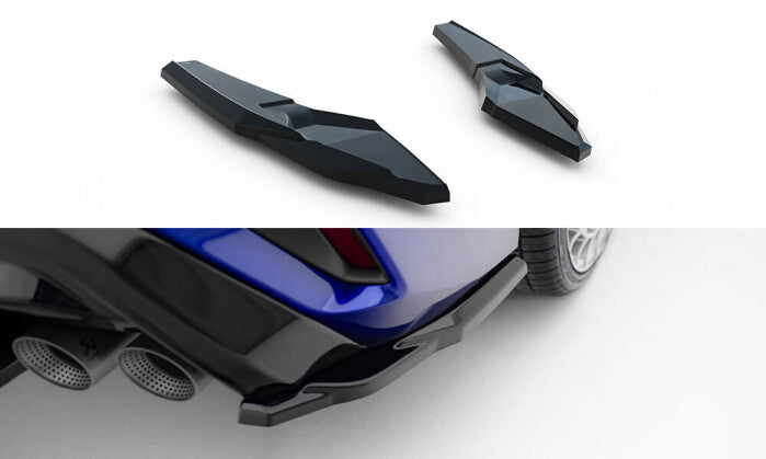 Heck Ansatz Flaps Diffusor V.3 für Audi S3 Limousine 8Y Facelift Maxton Design