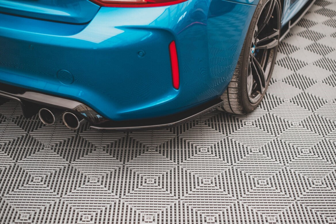 Heck Ansatz Flaps Diffusor V.2 für BMW M2 F87 Maxton Design