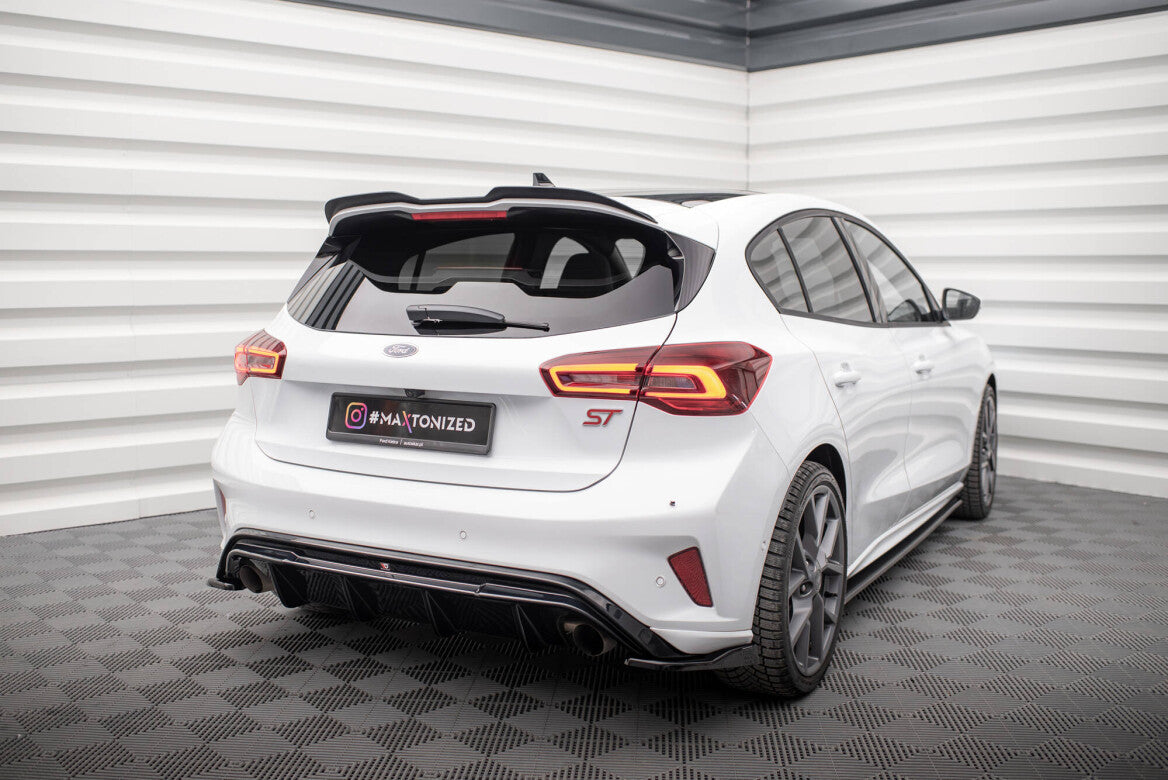 Heck Ansatz Flaps Diffusor V.3 für Ford Focus ST Mk4 Maxton Design