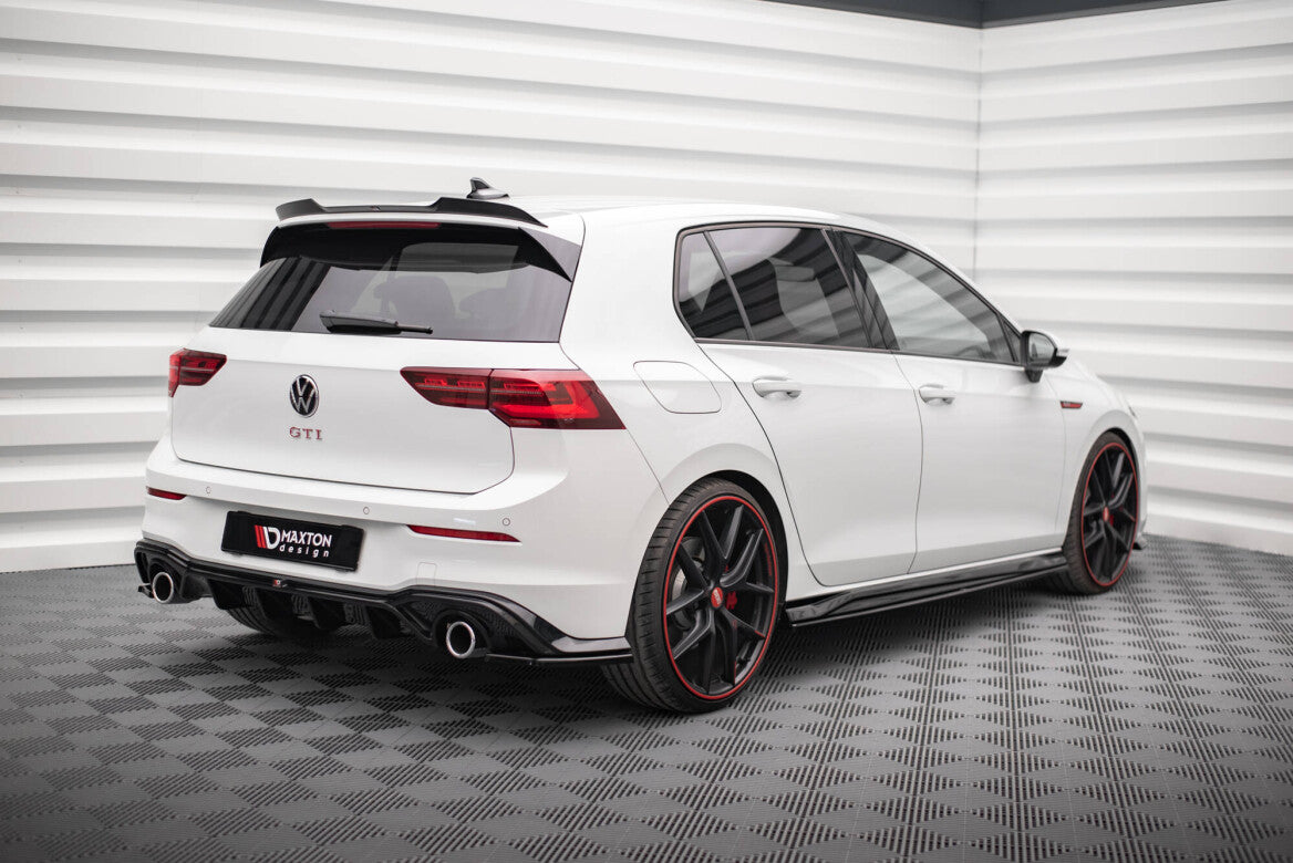Heck Ansatz Flaps Diffusor V.3 für Volkswagen Golf GTI Mk8 Maxton Design