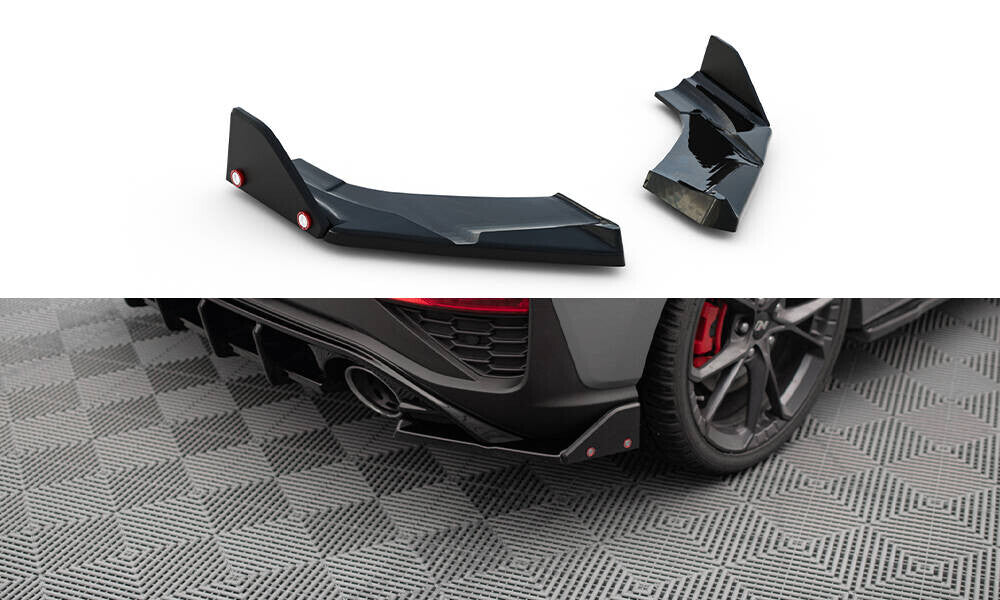 Heck Flaps V.1 + Flaps für Hyundai I30N Hatchback Facelift   Maxton Design