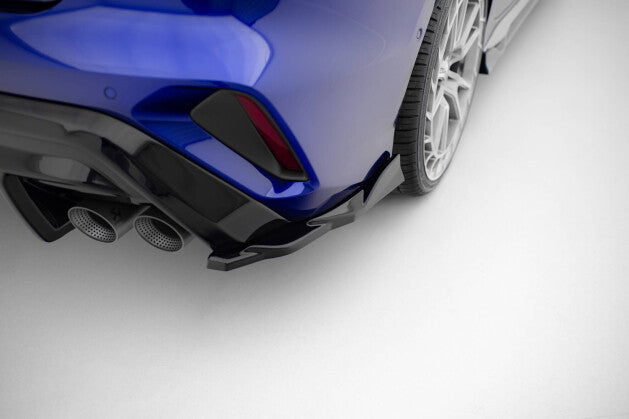 Heck Ansatz Flaps Diffusor V.4 für Audi S3 Limousine 8Y Facelift Maxton Design