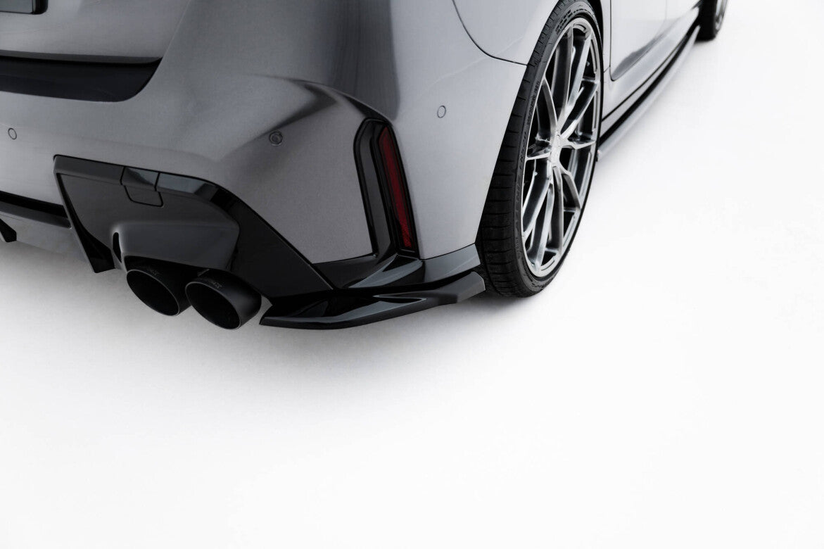 Heck Ansatz Flaps Diffusor V.4 für BMW M135i F70 Maxton Design