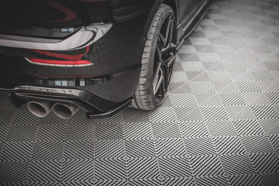 Heck Ansatz Flaps Diffusor V.4 für VW Golf R Mk8   Maxton Design
