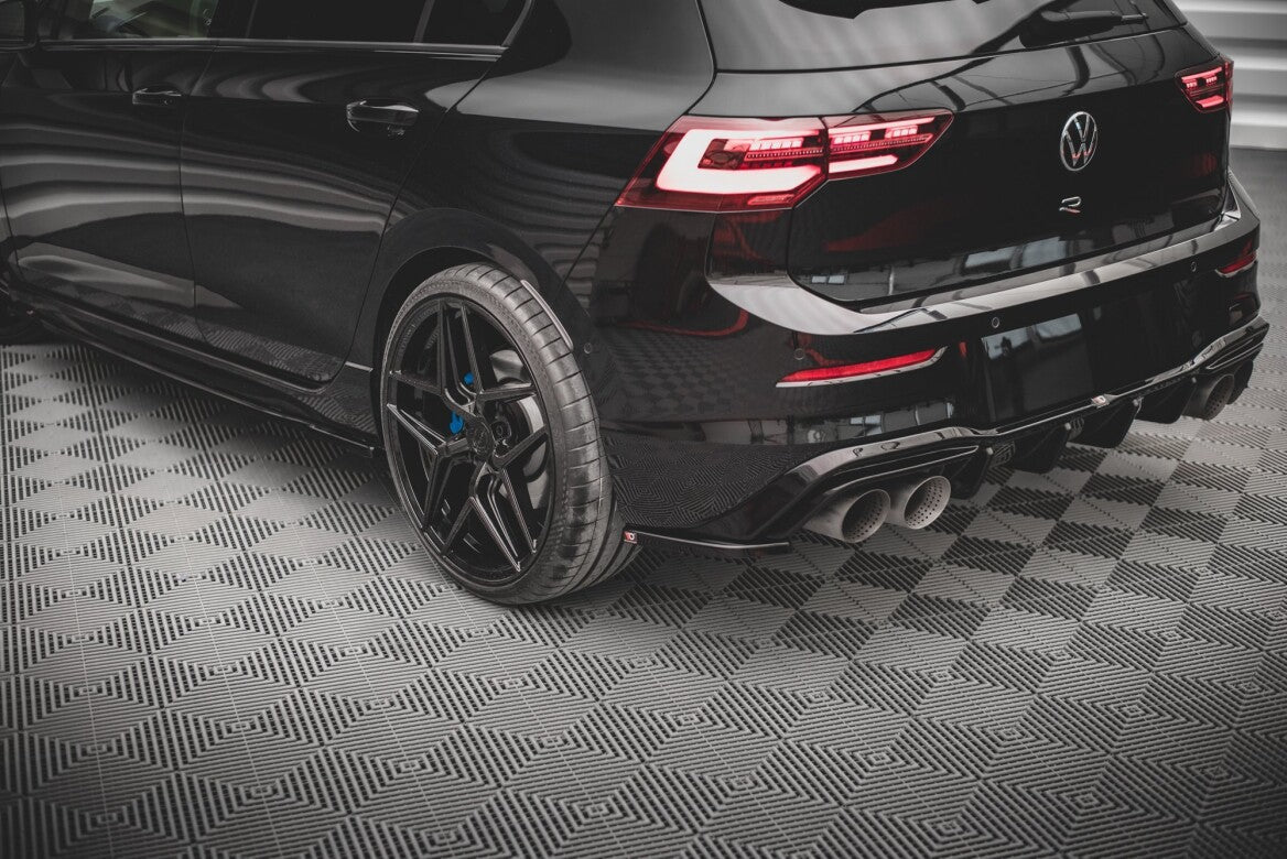 Heck Ansatz Flaps Diffusor V.4 für VW Golf R Mk8   Maxton Design