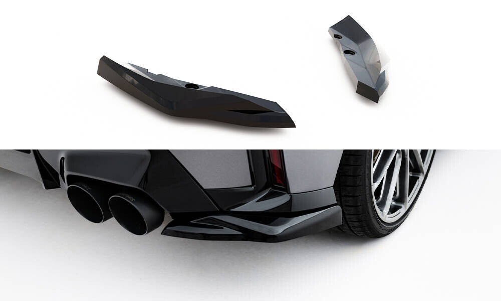 Heck Ansatz Flaps Diffusor V.5 für BMW M135i F70 Maxton Design