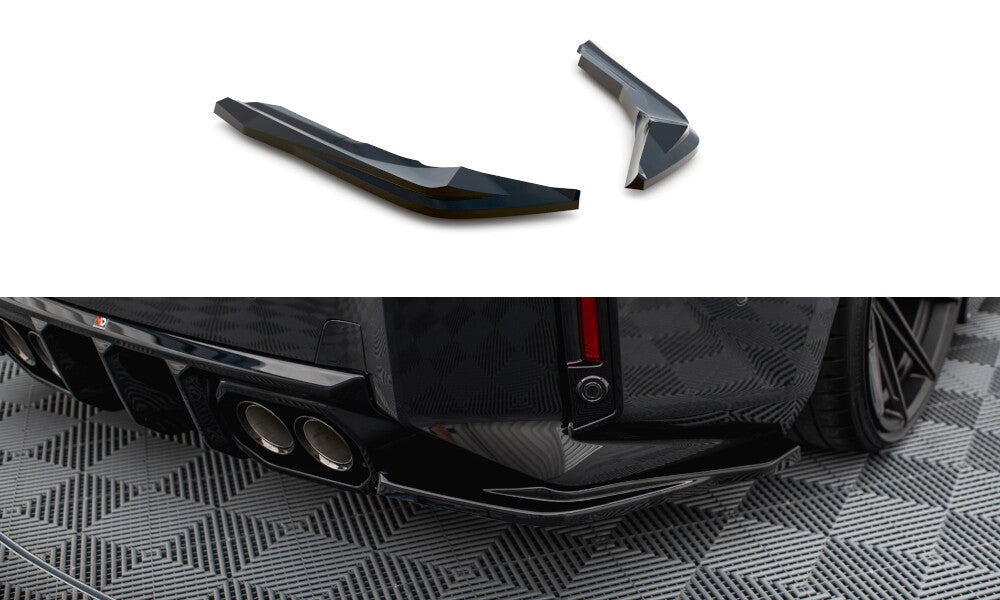 Heck Ansatz Flaps Diffusor V.5 für BMW M2 G87 Maxton Design