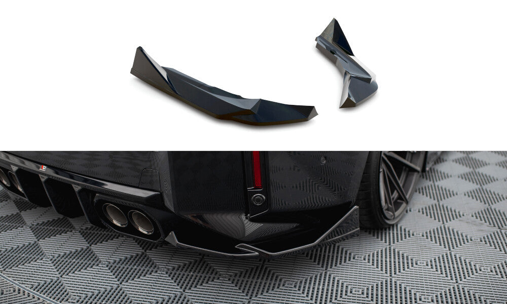 Heck Ansatz Flaps Diffusor V.6 für BMW M2 G87 Maxton Design