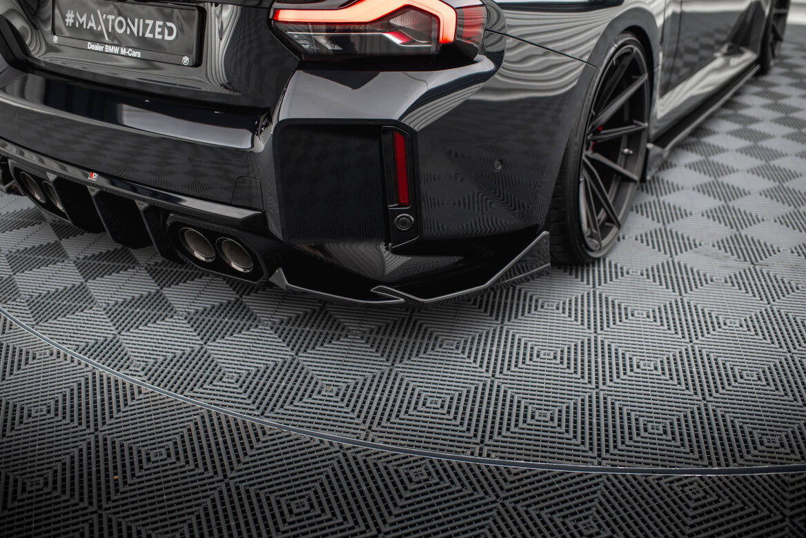 Heck Ansatz Flaps Diffusor V.6 für BMW M2 G87 Maxton Design