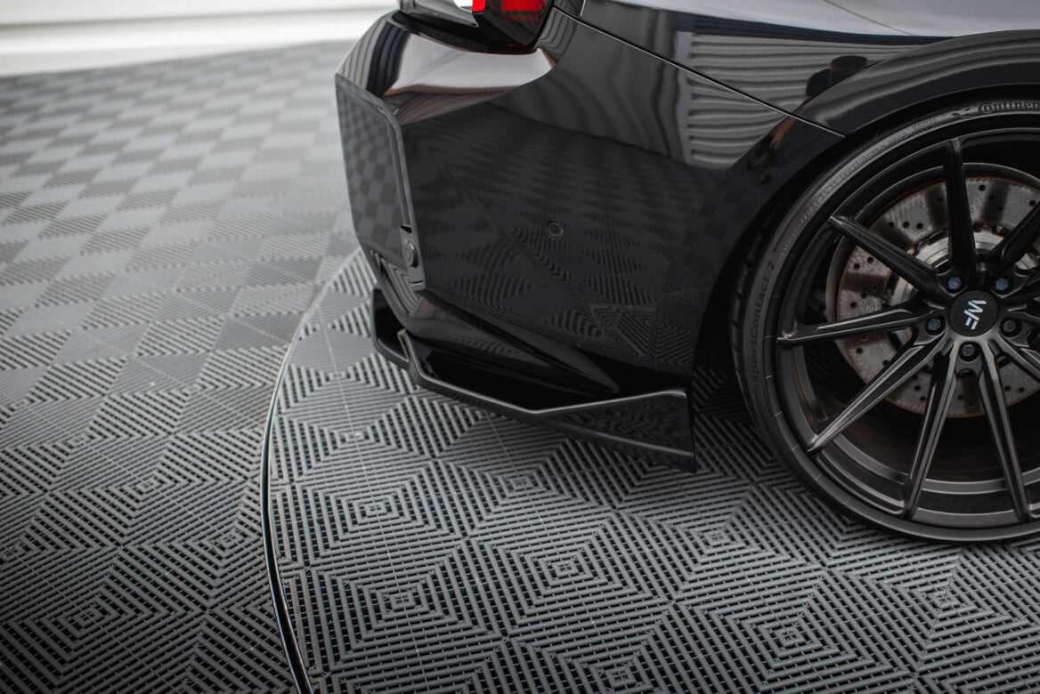 Heck Ansatz Flaps Diffusor V.6 für BMW M2 G87 Maxton Design
