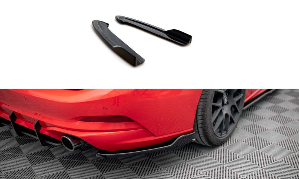 Heck Ansatz Flaps Diffusor V.6 für Ford Focus Kombi ST-Line Mk4 Maxton Design