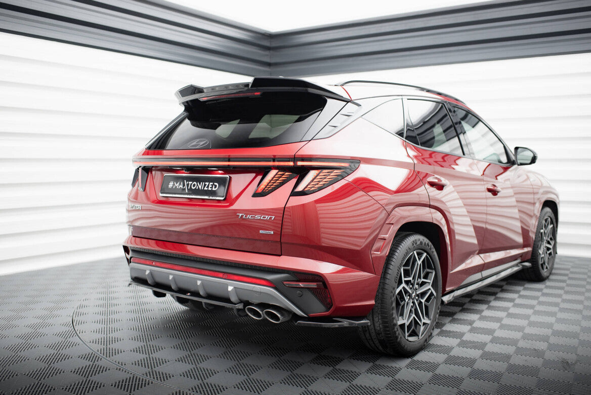 Heck Spoiler Aufsatz Abrisskante 3D für Hyundai Tucson N-Line Maxton Design