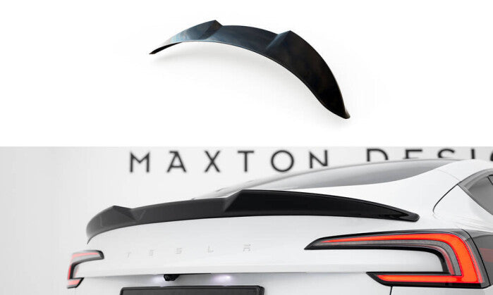 Heck Spoiler Aufsatz Abrisskante 3D für Tesla Model 3 Maxton Design