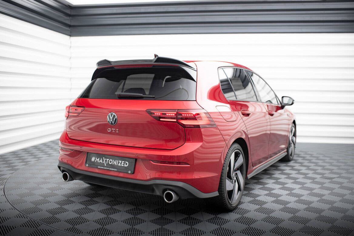Heck Spoiler Aufsatz Abrisskante 3D für Volkswagen Golf GTI / R Mk8 Maxton Design