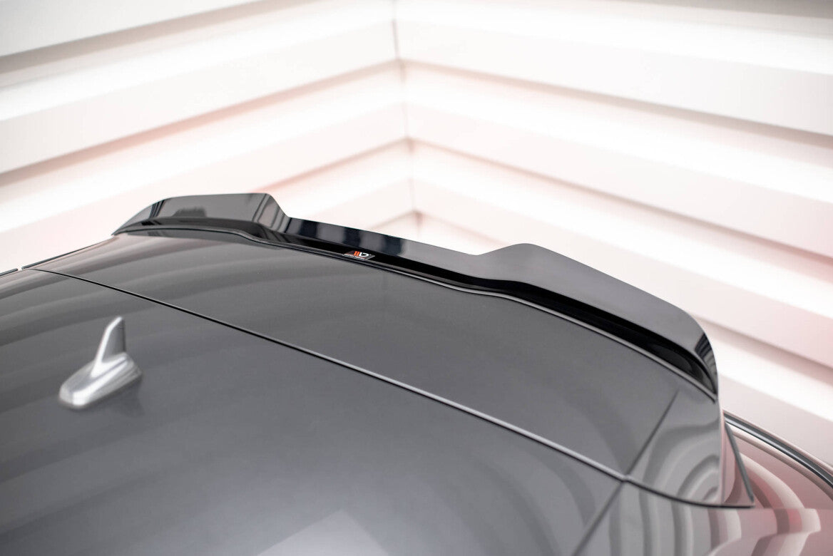 Heck Spoiler Aufsatz Abrisskante für Audi S3 Sportback 8V Facelift Maxton Design