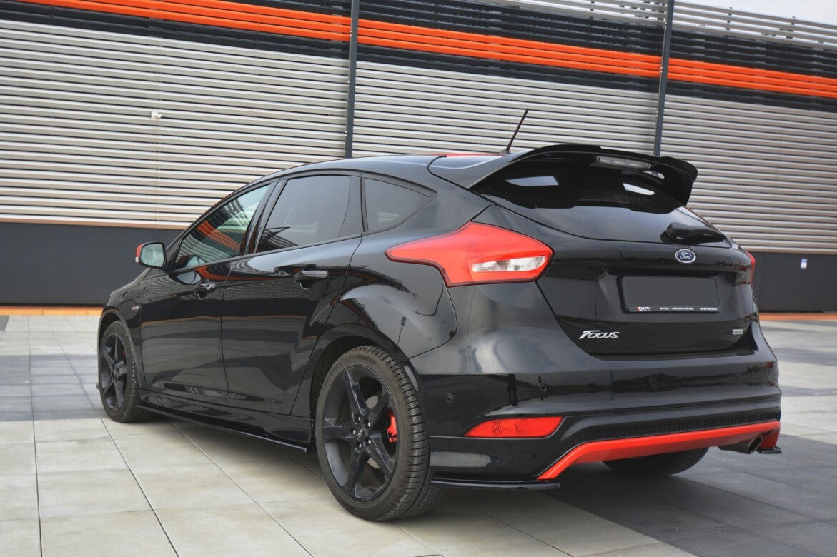 Heck Spoiler Aufsatz Abrisskante für Ford Focus ST-Line Mk3 FL Maxton Design