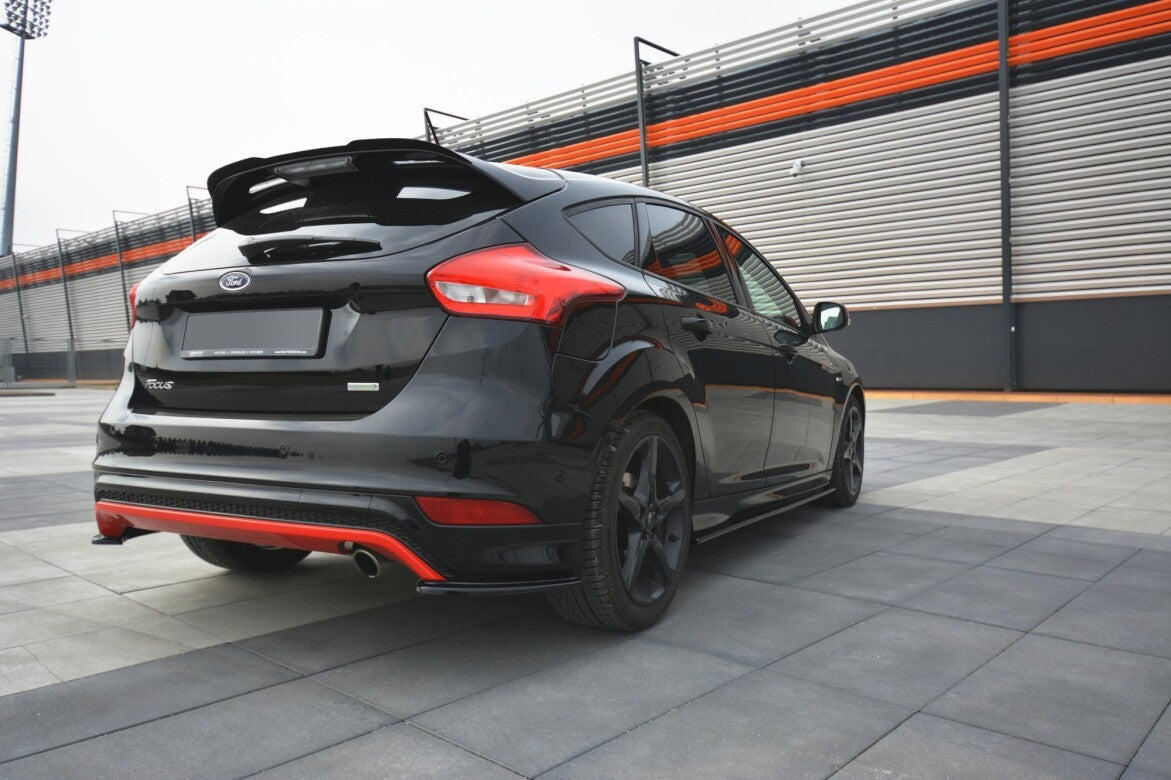 Heck Spoiler Aufsatz Abrisskante für Ford Focus ST-Line Mk3 FL Maxton Design