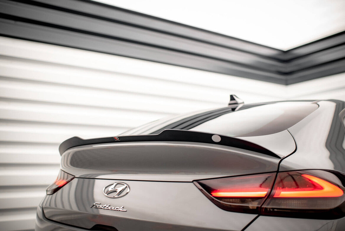 Heck Spoiler Aufsatz Abrisskante für Hyundai I30 Fastback N-Line Maxton Design