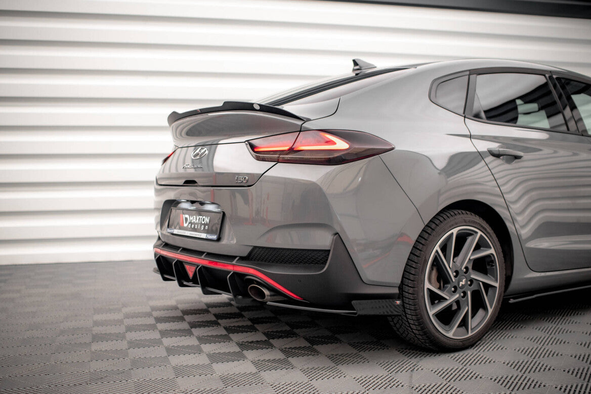 Heck Spoiler Aufsatz Abrisskante für Hyundai I30 Fastback N-Line Maxton Design