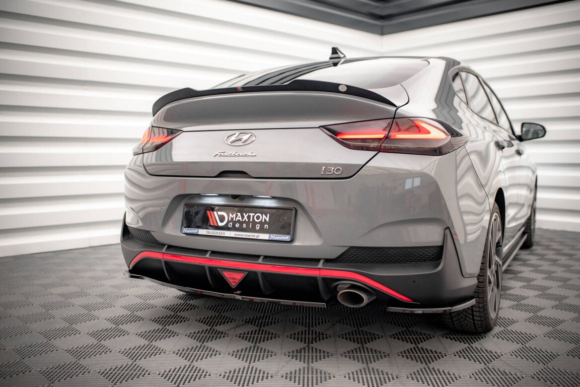 Heck Spoiler Aufsatz Abrisskante für Hyundai I30 Fastback N-Line Maxton Design