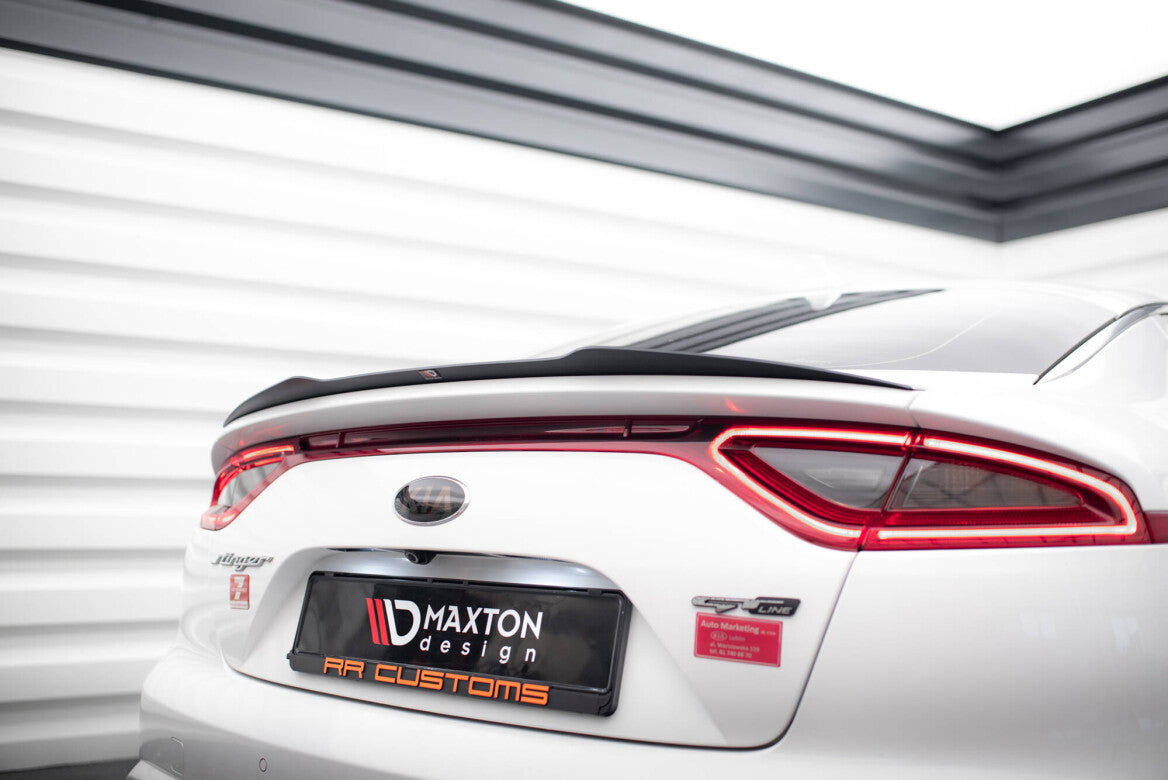 Heck Spoiler Aufsatz Abrisskante für Kia Stinger GT / GT-Line Maxton Design