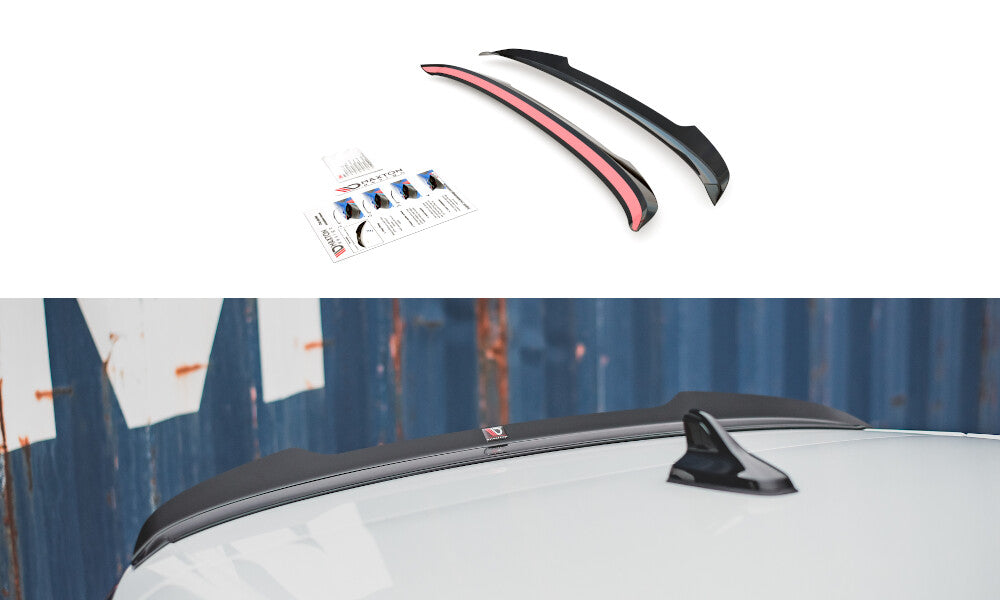 Heck Spoiler Aufsatz Abrisskante für VW Golf 8 GTI Maxton Design