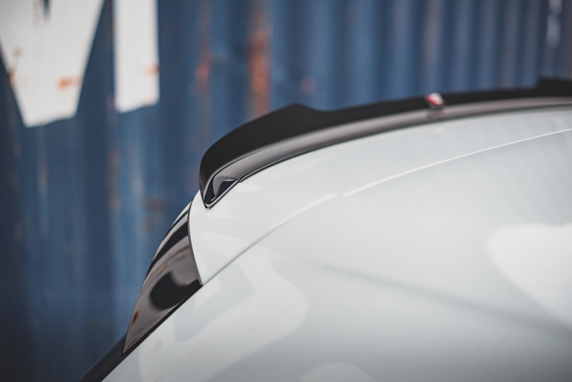 Heck Spoiler Aufsatz Abrisskante für VW Golf 8 GTI Maxton Design