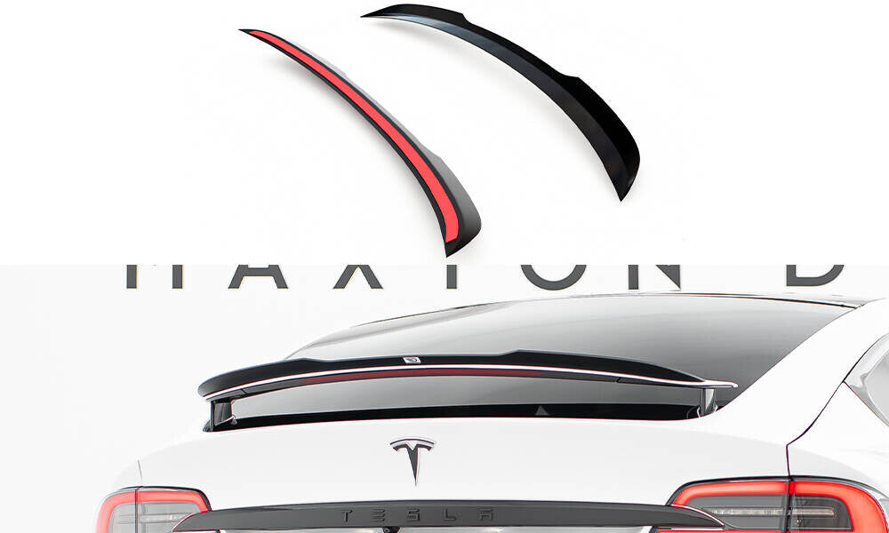 Heck Spoiler Aufsatz Abrisskante V.1 für TESLA MODEL X Maxton Design