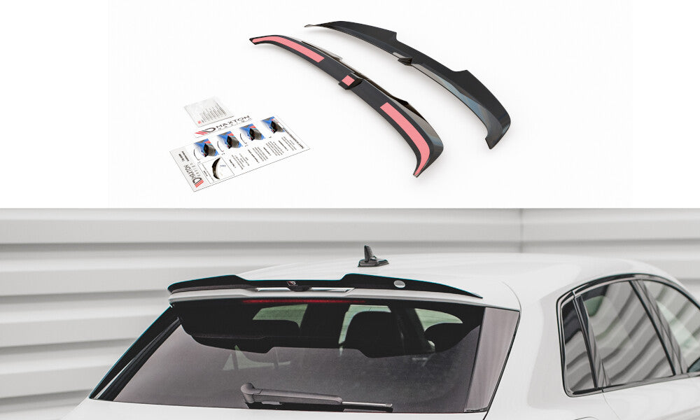 Heck Spoiler Aufsatz Abrisskante V.2 für Audi RS3 / S3 / A3 S-Line 8Y Maxton Design