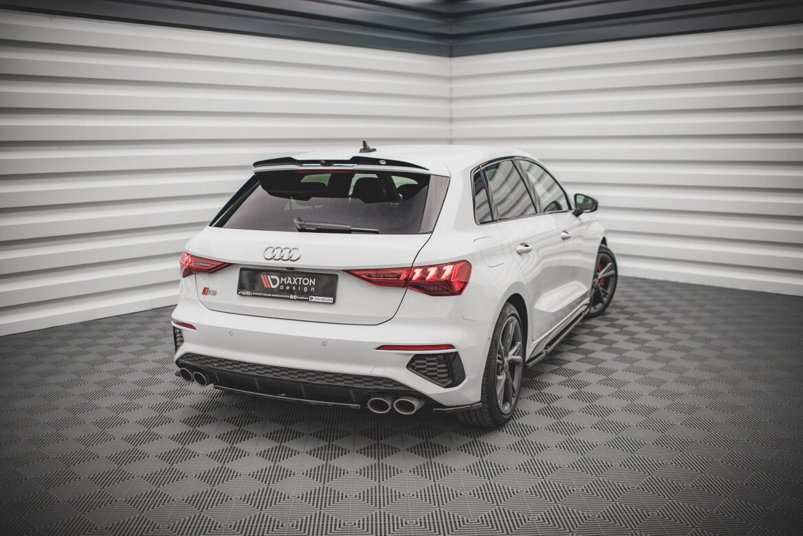 Heck Spoiler Aufsatz Abrisskante V.2 für Audi RS3 / S3 / A3 S-Line 8Y Maxton Design