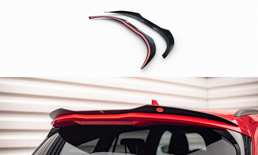 Heck Spoiler Aufsatz Abrisskante V.2 für Ford Focus Kombi ST-Line Mk4 Maxton Design
